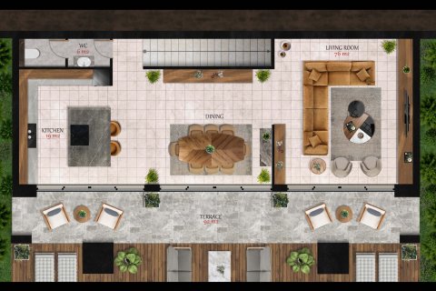 Продажа виллы в Мармарисе, Мугле, Турция 3+1, 152м2, №187252 – фото 3