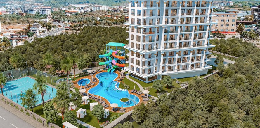 Daire 1+1 Alanya, Antalya, Türkiye №167591