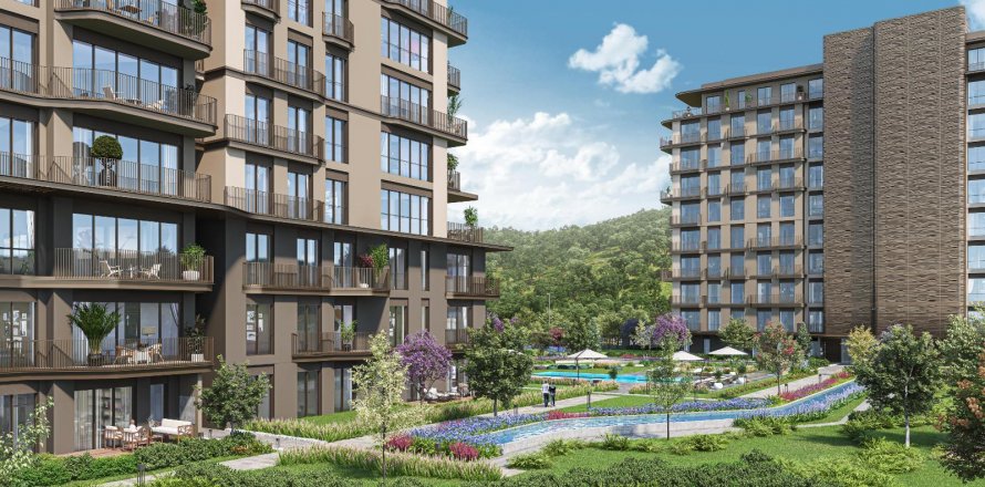 1+1 Leilighet  i Istanbul, Tyrkia Nr. 173533