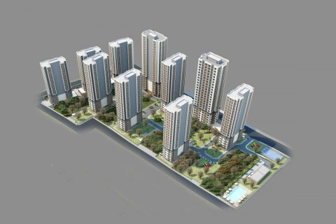 آپارتمان در Kartal، Istanbul ، ترکیه 53 متر مربع. شماره 182405 - 12