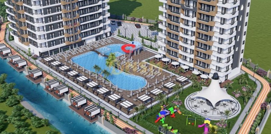 Daire 1+1 Alanya, Antalya, Türkiye №179661