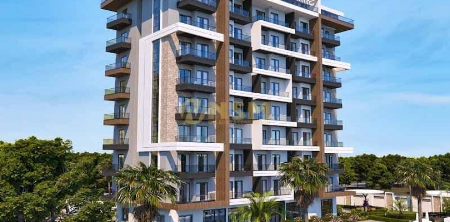 1+1 Lägenhet  i Alanya, Antalya, Turkiet Nr. 179767