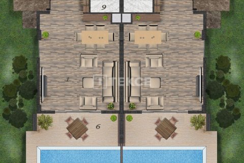 4+1 Villa i Dosemealti, Antalya, Tyrkia Nr. 192932 - 28