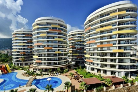 1+1 Lägenhet  i Alanya, Antalya, Turkiet Nr. 173667