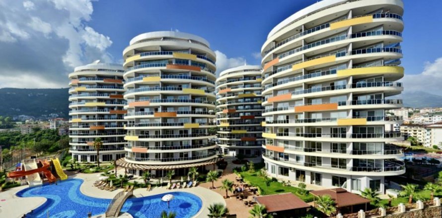 1+1 Leilighet i Alanya, Antalya, Tyrkia Nr. 173667