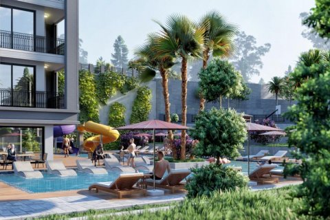 1+1 Lägenhet  i Alanya, Antalya, Turkiet Nr. 173775 - 5