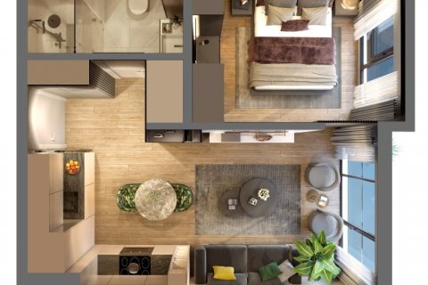 Продажа коммерческой недвижимости в Зейтинбурну, Стамбуле, Турция, 55м2, №182428 – фото 13