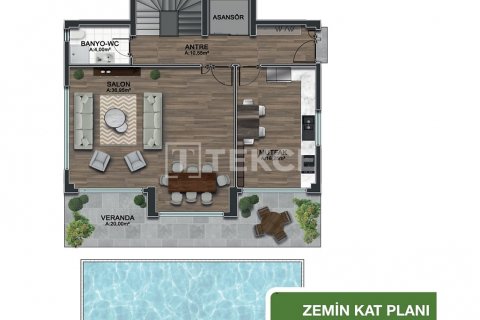 7+1 Villa i Beylikduezue, Istanbul, Tyrkia Nr. 185215 - 19