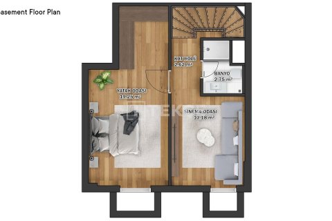 5+1 Villa  i Yalova, Tyrkia Nr. 193064 - 10