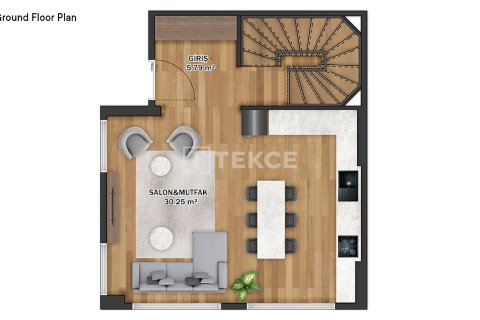 5+1 Villa  i Yalova, Tyrkia Nr. 193064 - 11