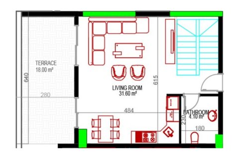 1+1 Lejlighed i Yekta Kingdom Premium, Mahmutlar, Antalya, Tyrkiet Nr. 166641 - 4
