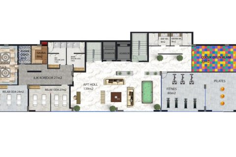 Apartment for sale in Alanya, Antalya, Turkey, 55m2, No. 186240 – photo 28