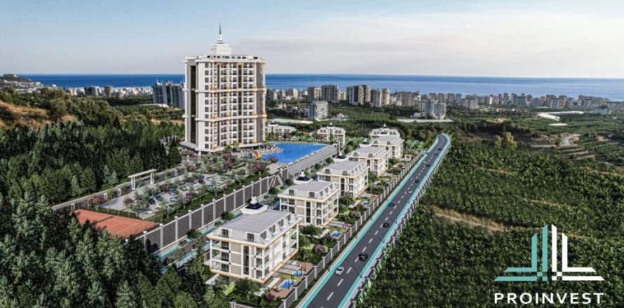 Wohnung  in Alanya, Antalya, Türkei Nr. 186239