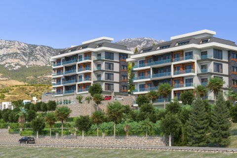 1+1 Leilighet  i Alanya, Antalya, Tyrkia Nr. 167179
