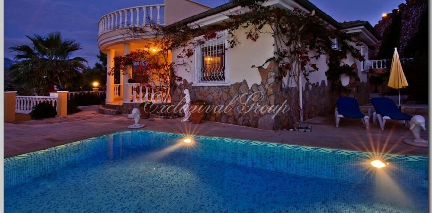 3+1 Villa  i Alanya, Antalya, Turkiet Nr. 178992