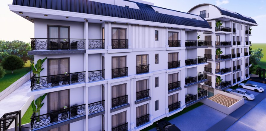 2+1 Lejlighed i Alanya, Antalya, Tyrkiet Nr. 185788