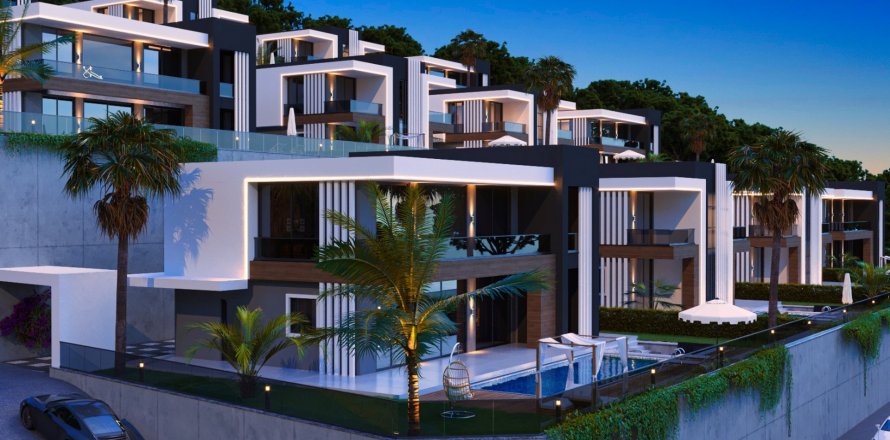 4+1 Villa i Kargicak, Alanya, Antalya, Turkiet Nr. 177080