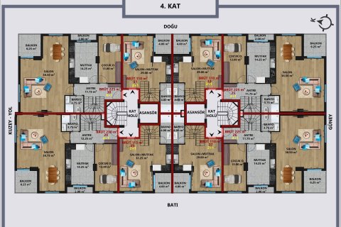 Apartment for sale in Antalya, Turkey, 2 bedrooms, 100m2, No. 170233 – photo 8