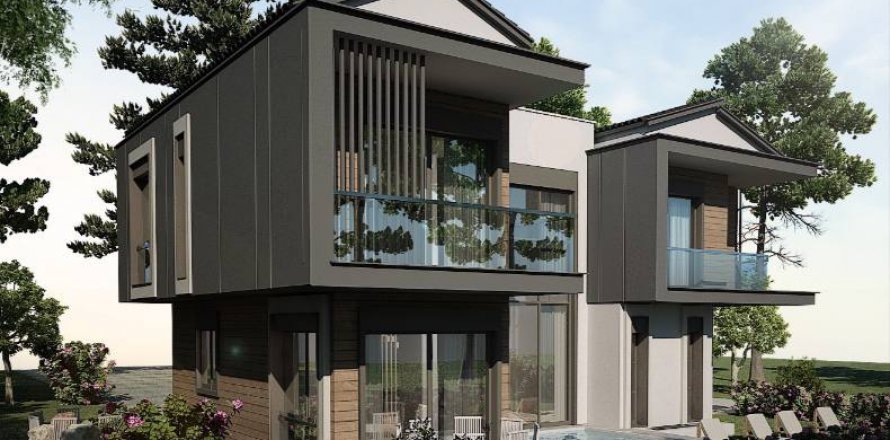 Villa  5+1  Antalya, Türkiye №164420