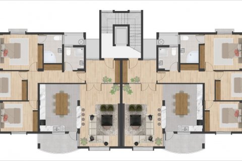 Продажа квартиры в Боазе, Фамагусте, Северный Кипр 4 комн., 125м2, №210810 – фото 19
