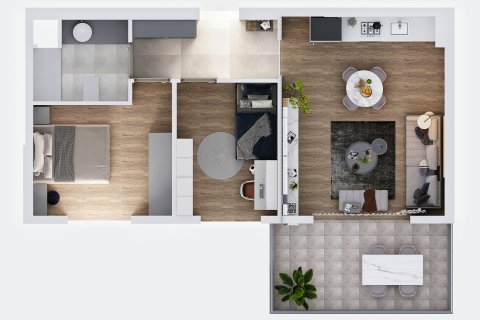 Продажа квартиры в Анталье, Турция 2+1, 77м2, №164173 – фото 17