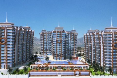 1+1 Lejlighed  i Alanya, Antalya, Tyrkiet Nr. 178531 - 2