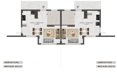 Villa for sale in Bodrum, Mugla, Turkey, 1 bedroom, 45m2, No. 179429 – photo 25