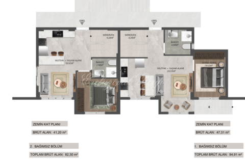 Villa for sale in Bodrum, Mugla, Turkey, 1 bedroom, 45m2, No. 179429 – photo 23