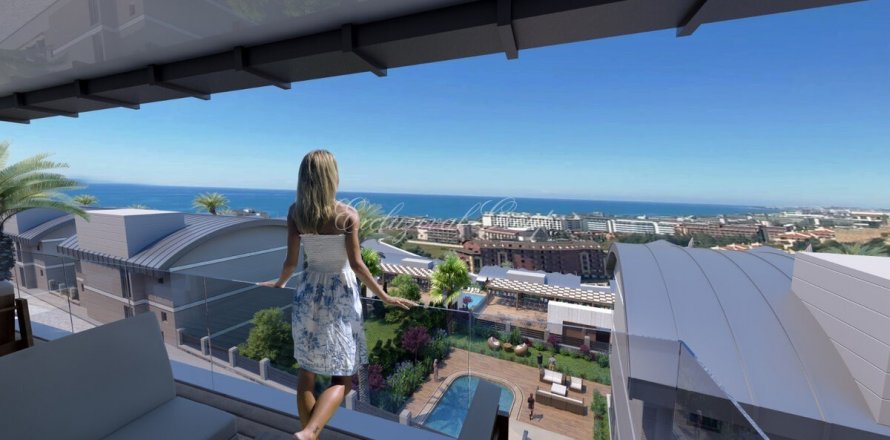 1+1 Lägenhet i Alanya, Antalya, Turkiet Nr. 179430
