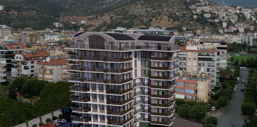 2+1 Lejlighed  i Alanya, Antalya, Tyrkiet Nr. 177775